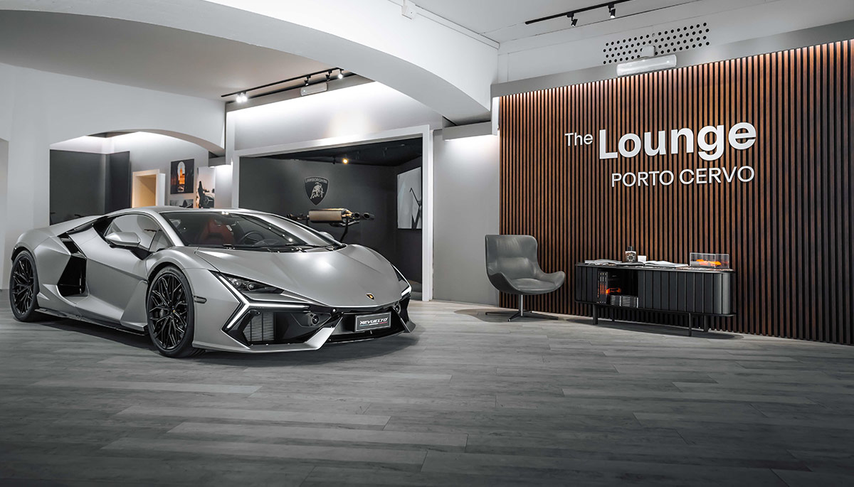 Ouverture du Lamborghini Lounge à Porto Cervo