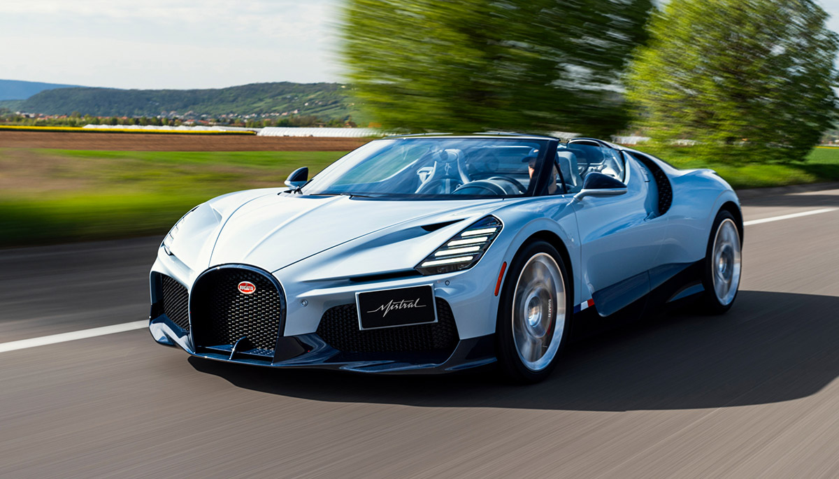 La Bugatti W16 Mistral entre dans sa dernière phase de tests
