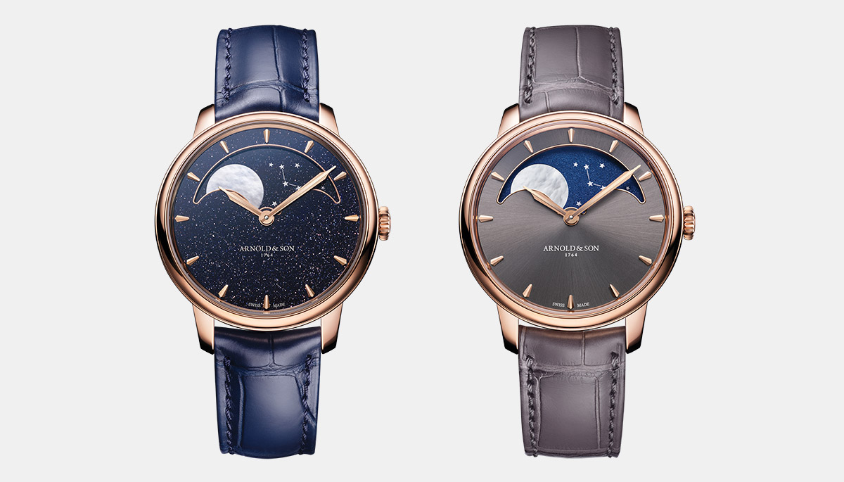 Arnold & Son : Perpetual Moon 38 Red Gold entre terre et ciel