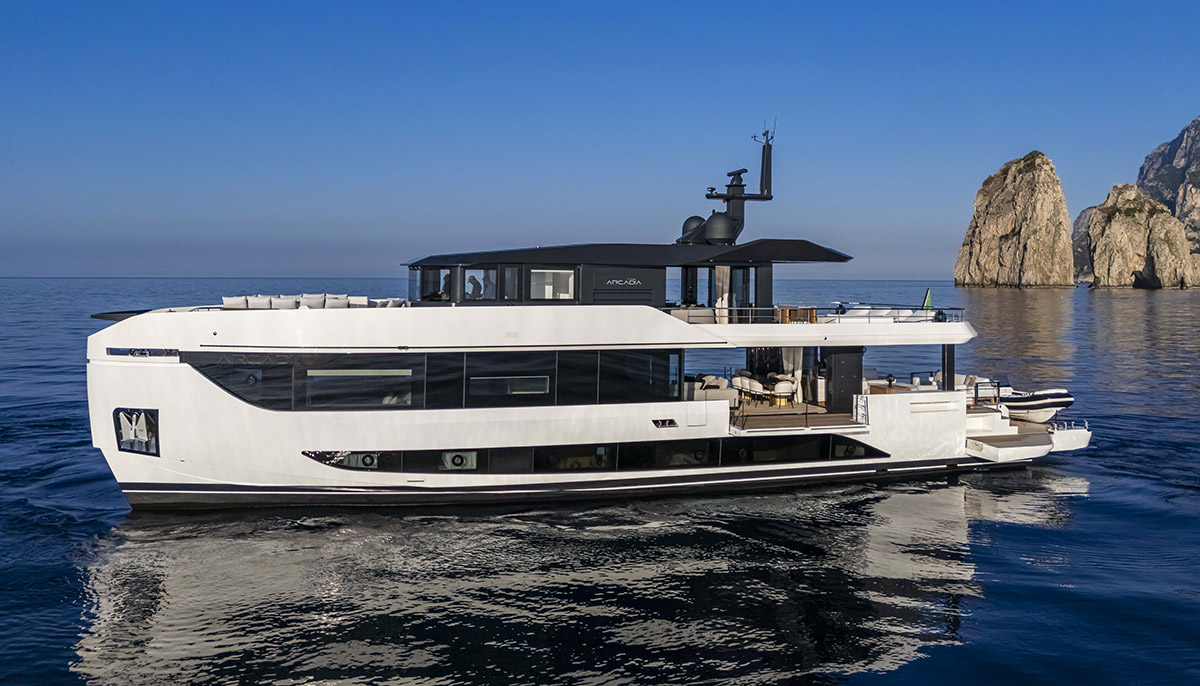 Arcadia présente la deuxième unité du A96 au Monaco Yacht Show