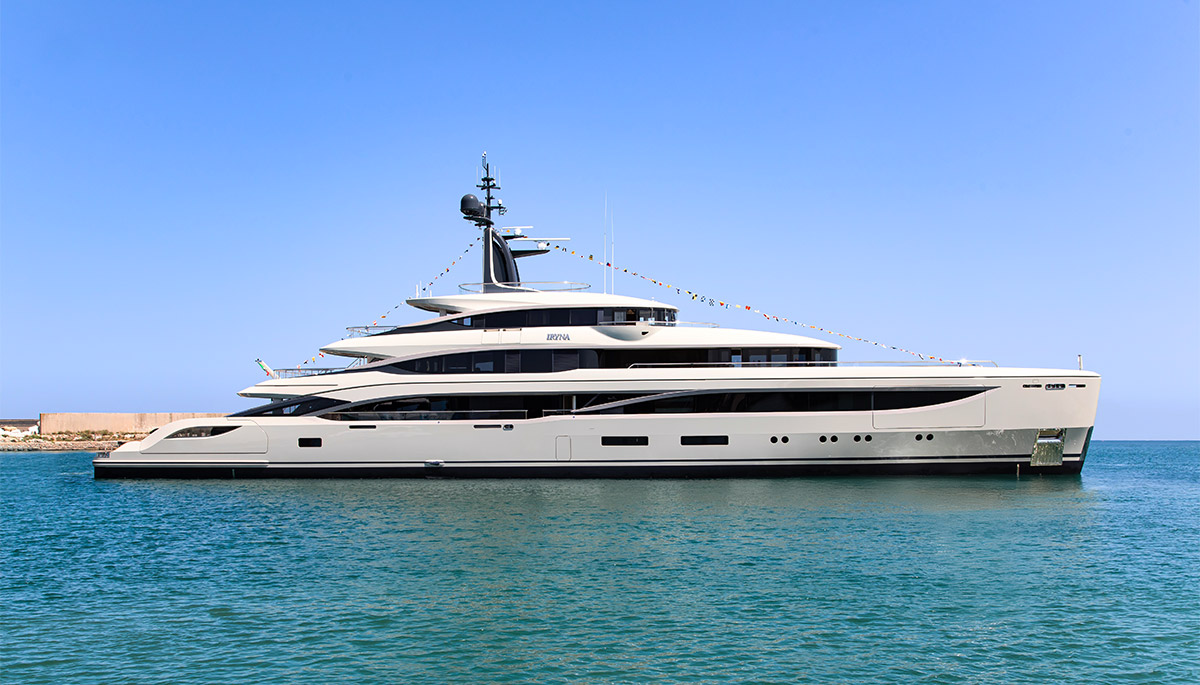 M/Y Iryna : première unité de la famille B.Now 67