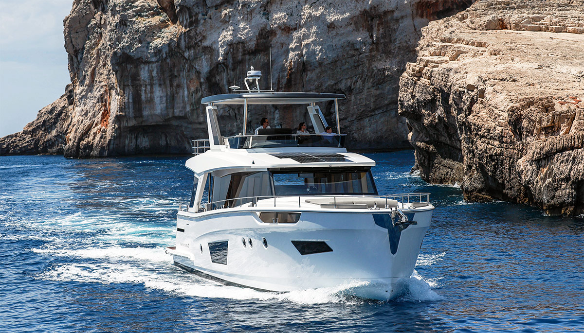 Greenline Yachts au Cannes Yachting festival avec le Greenline 58 Hybrid