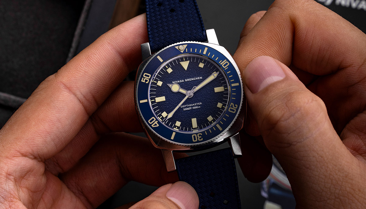 Nivada Grenchen Depthmaster : La Grande Bleue