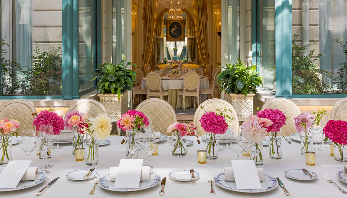 Dîner Confidentiel au Ritz Paris