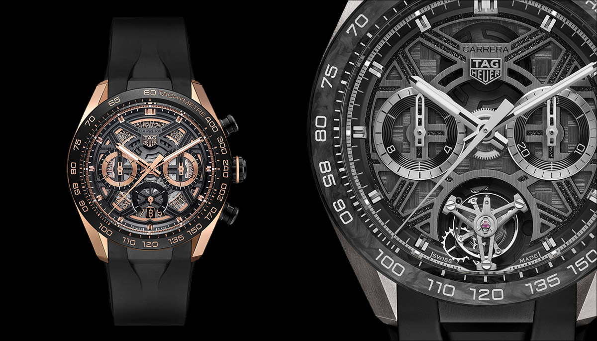 Nouvelles TAG Heuer Carrera Chronograph et Chronograph Tourbillon Extreme Sport