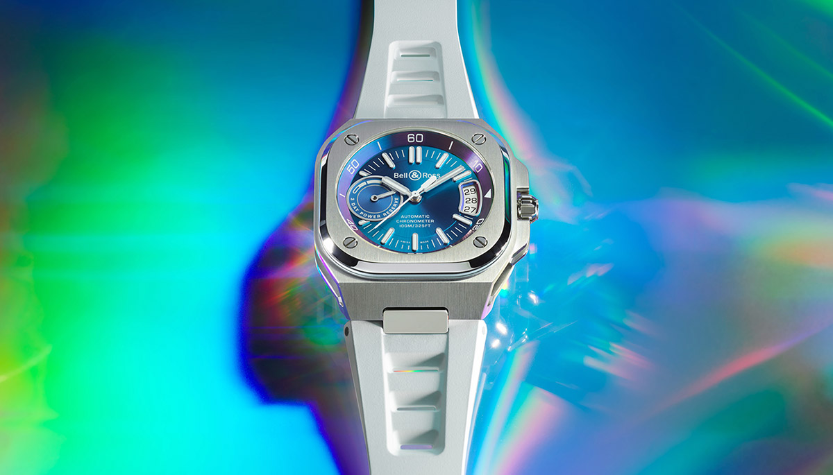 La montre Bell & Ross BR-X5 et son cadran iridescent