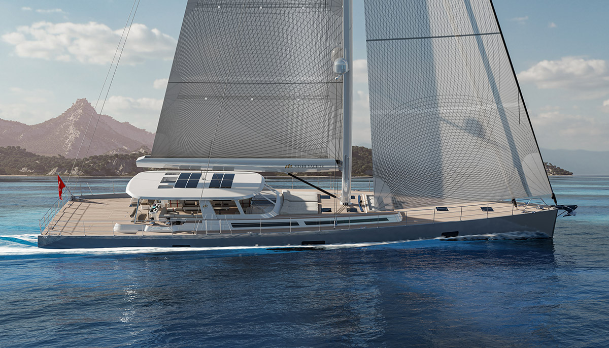 Le projet Mishi 102 se dévoile en détail au Monaco Yacht Show