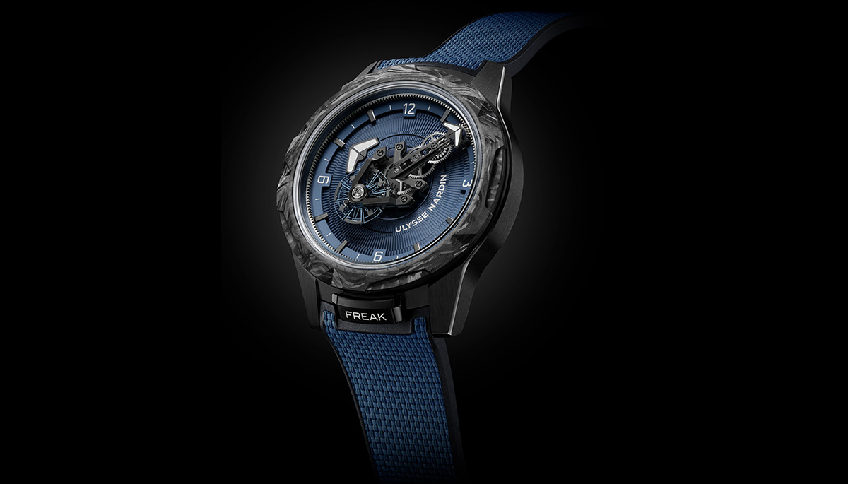 Voici la nouvelle Ulysse Nardin Freak One Navy Blue