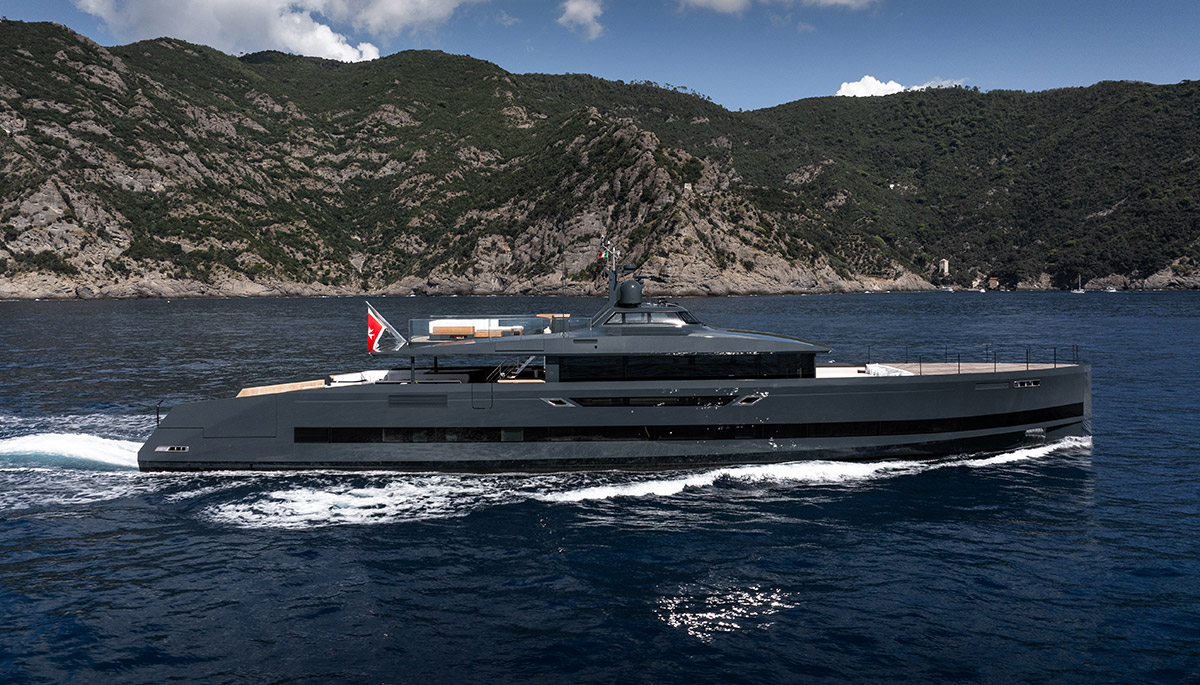 SAN : le superyacht de 45 mètres entièrement personnalisé signé Alia Yachts