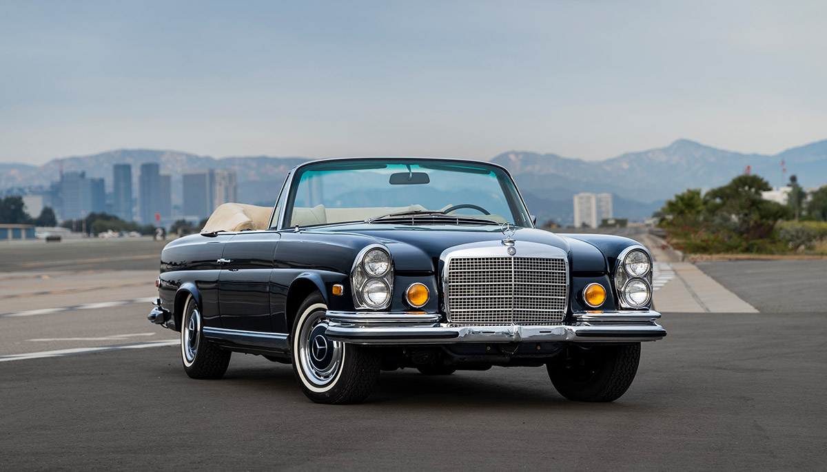 Voici l’un des plus beaux cabriolets Mercedes-Benz 280 SE 3.5