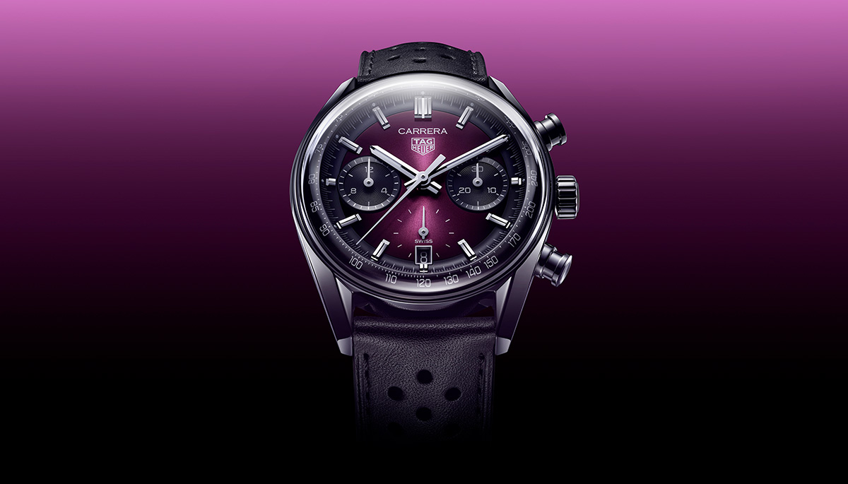 TAG Heuer Carrera violettes