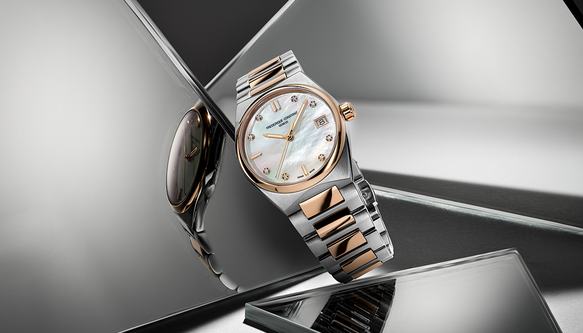 Frederique Constant : cinq nouveaux modèles de la Highlife Ladies Quartz