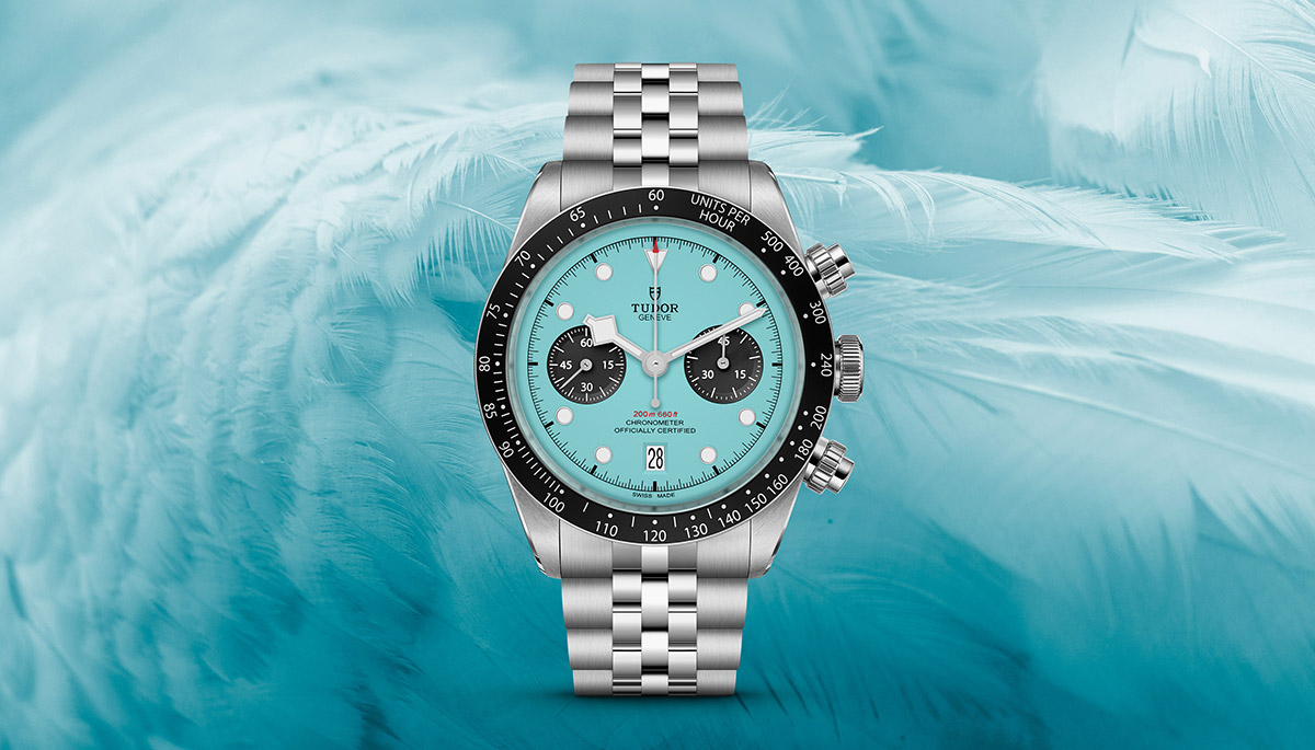 Tudor Black Bay Chrono « Flamingo Blue » : le chronographe tropical !