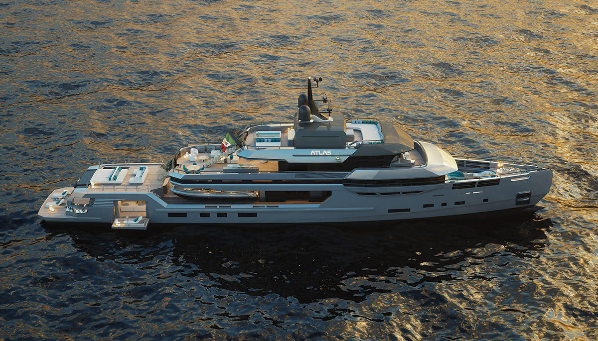 Atlas : un nouveau concept signé Ares Yachts