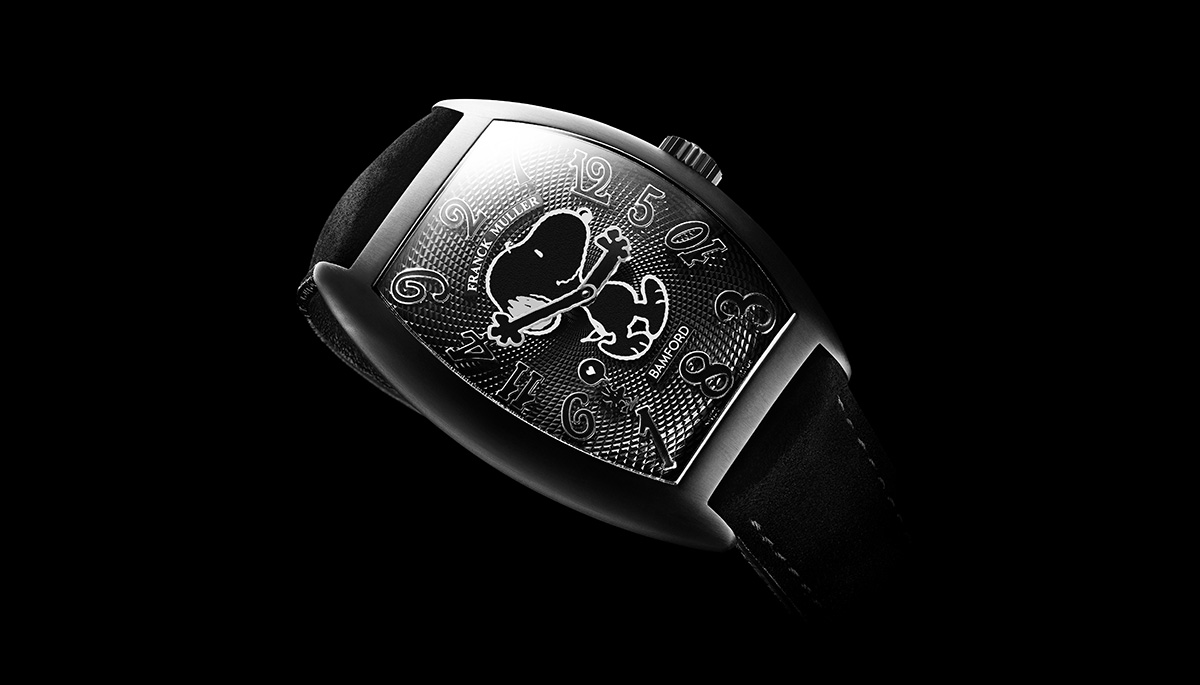 Crazy Love Snoopy par Franck Muller et Bamford Watch Department