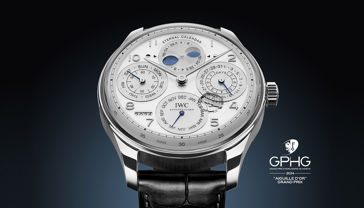 IWC Portugieser Eternal Calendar : Aiguille d’Or 2024